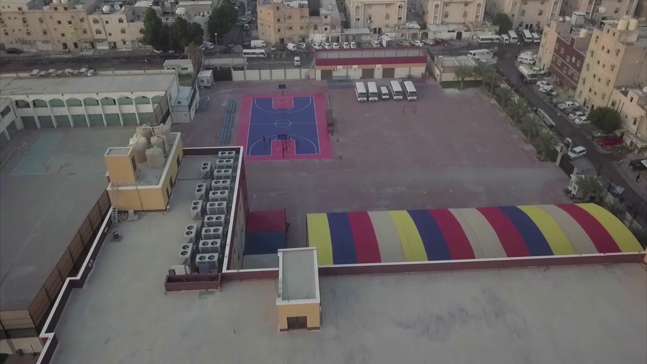 United International Indian School,Kuwait-Aerial View