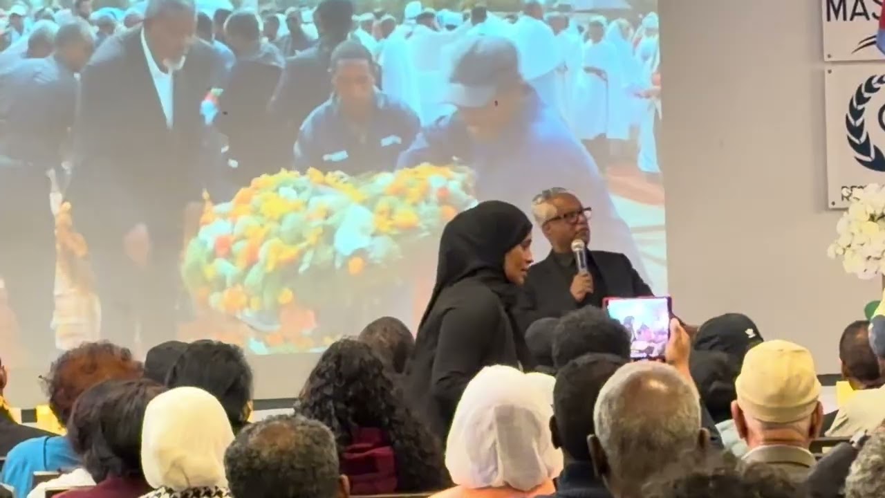 Taman Beyene speech at the BERKET MENGISTAB Funeral Washington DC