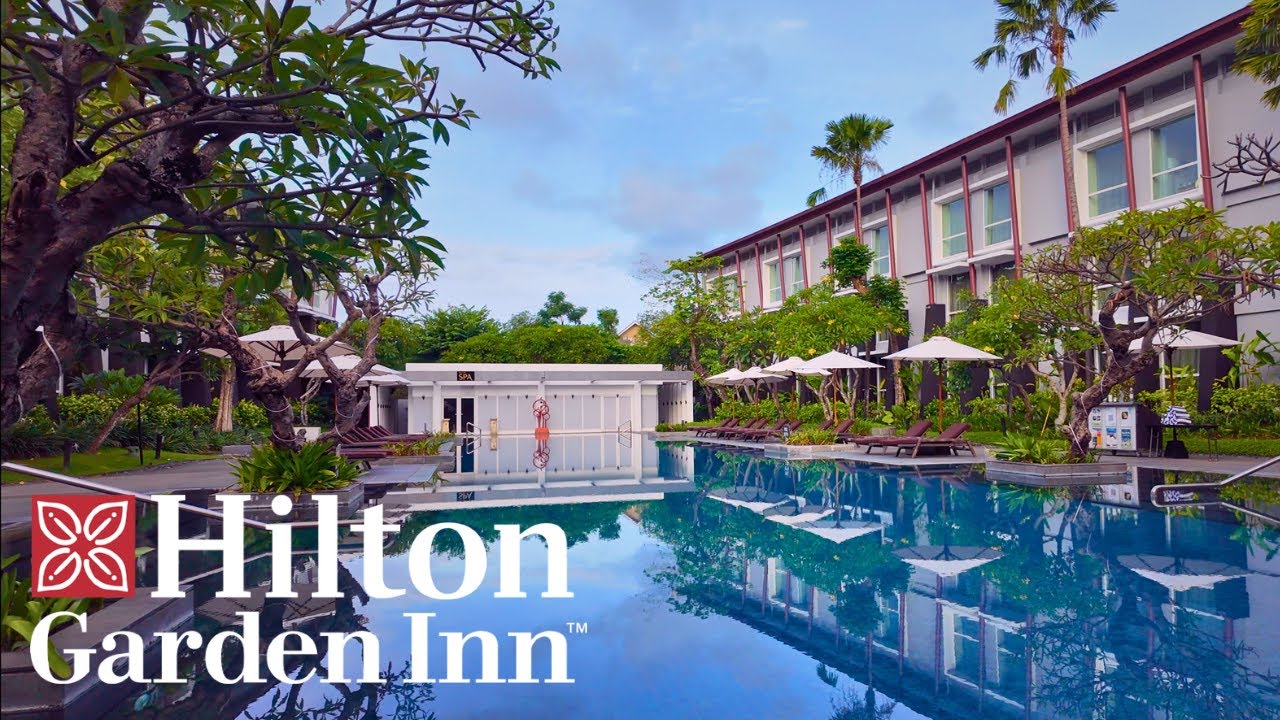 Hilton Garden Inn Bali Denpasar 🇮🇩 Luxury Hotel 4K Full HD Review (2025)