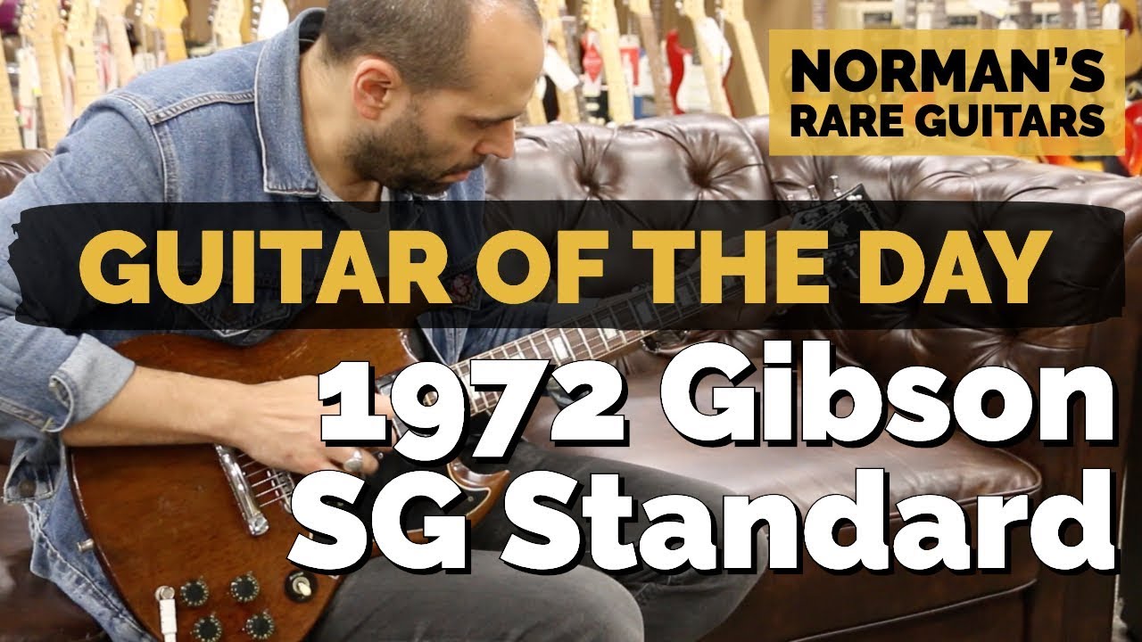 Guitar of the Day: 1972 Gibson SG Standard | Norman's Rare Guitars