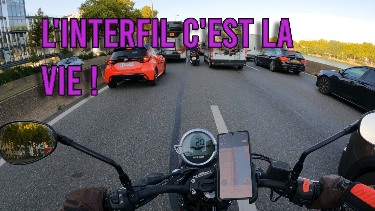 Motovlog Un belge à Lyon