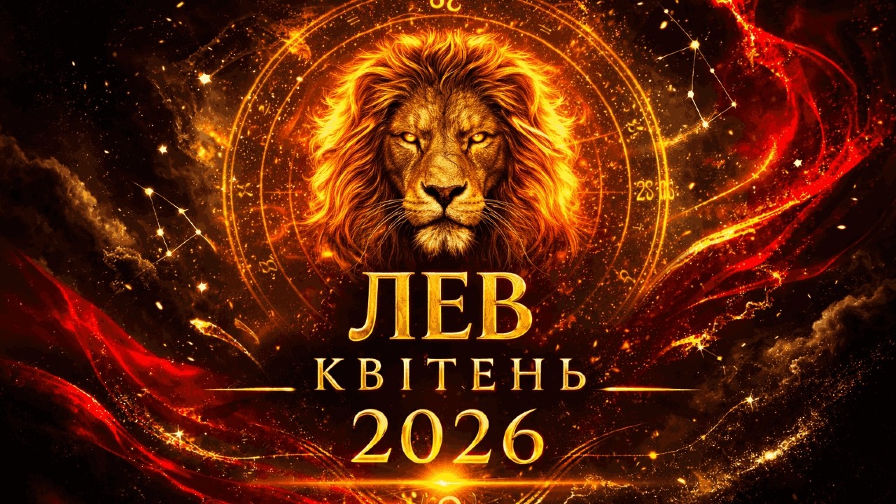 ЛЕВ - ГОРОСКОП НА КВІТЕНЬ 2026 РОКУ