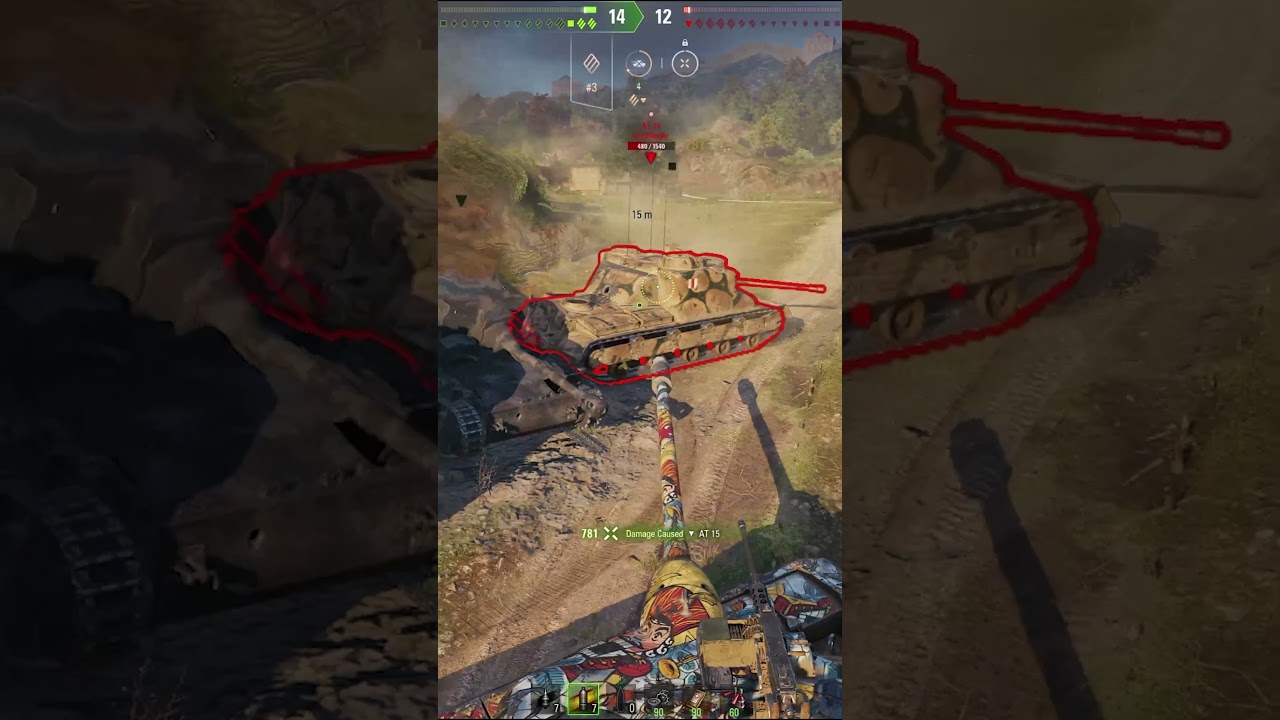 T77 kontra AT 15