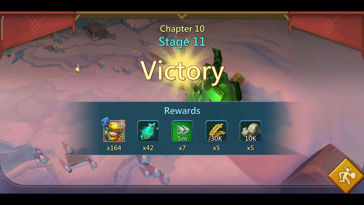 Lords mobile vergeway Chapter 10 Stage 11