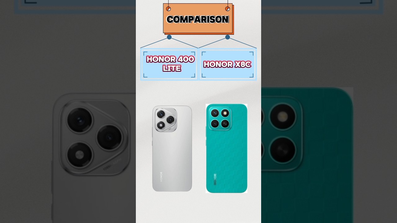 Honor X8c Vs Honor 400 Lite