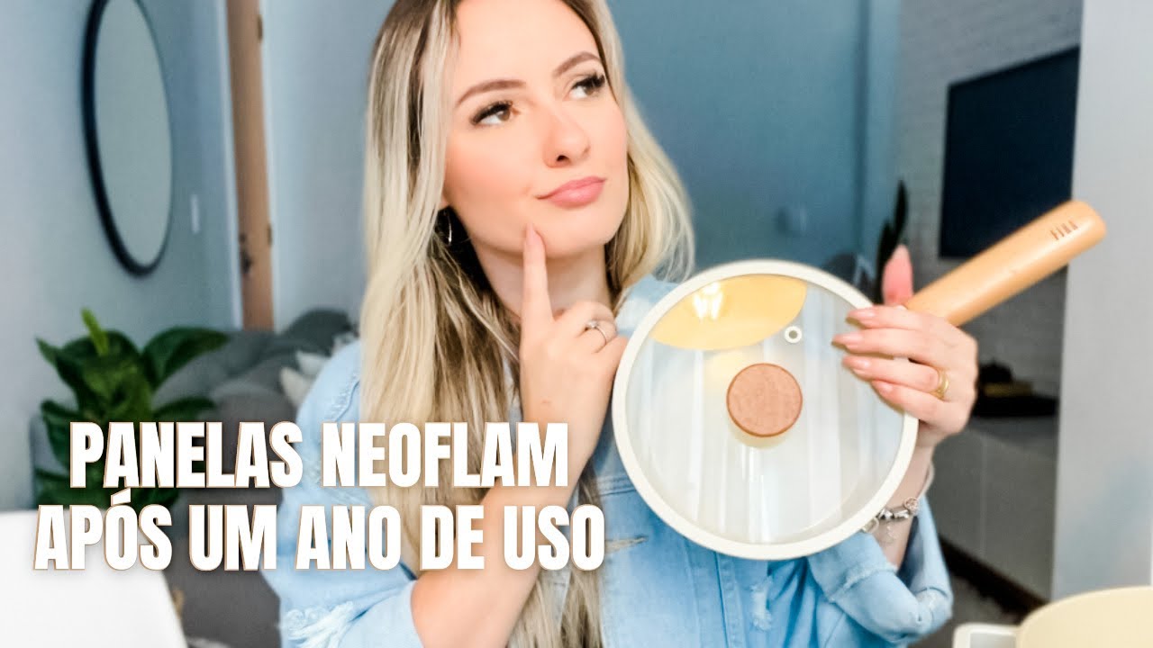 PANELAS BRANCAS APÓS 1 ANO DE USO | Panelas Neoflam - FIKA | Luana Perovano
