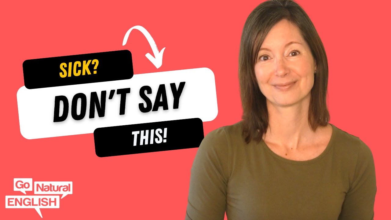 How to Call in Sick to Work or School | English Speaking Practice | Go Natural English