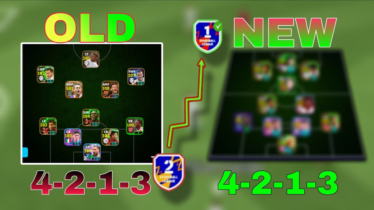 NEW 4-2-1-3 FORMATION QUICK COUNTER & Long Ball Counter IN EFOOTBALL 26 NEW Formation