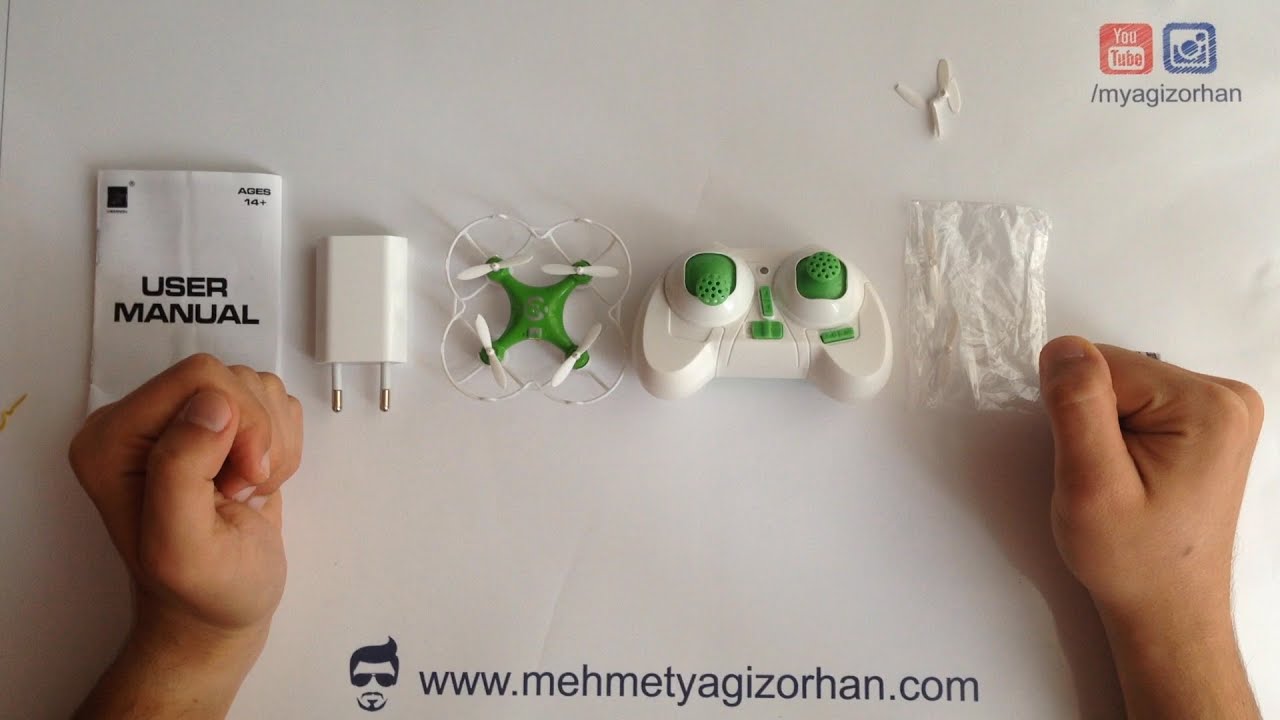 Cheerson CX-10 Türkçe Kutu Açılımı ve İncelemesi