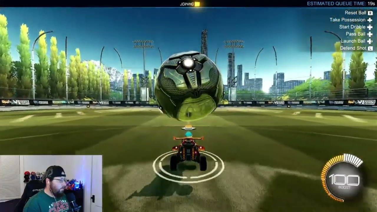 Trying to get bronze 3 on Rocket League