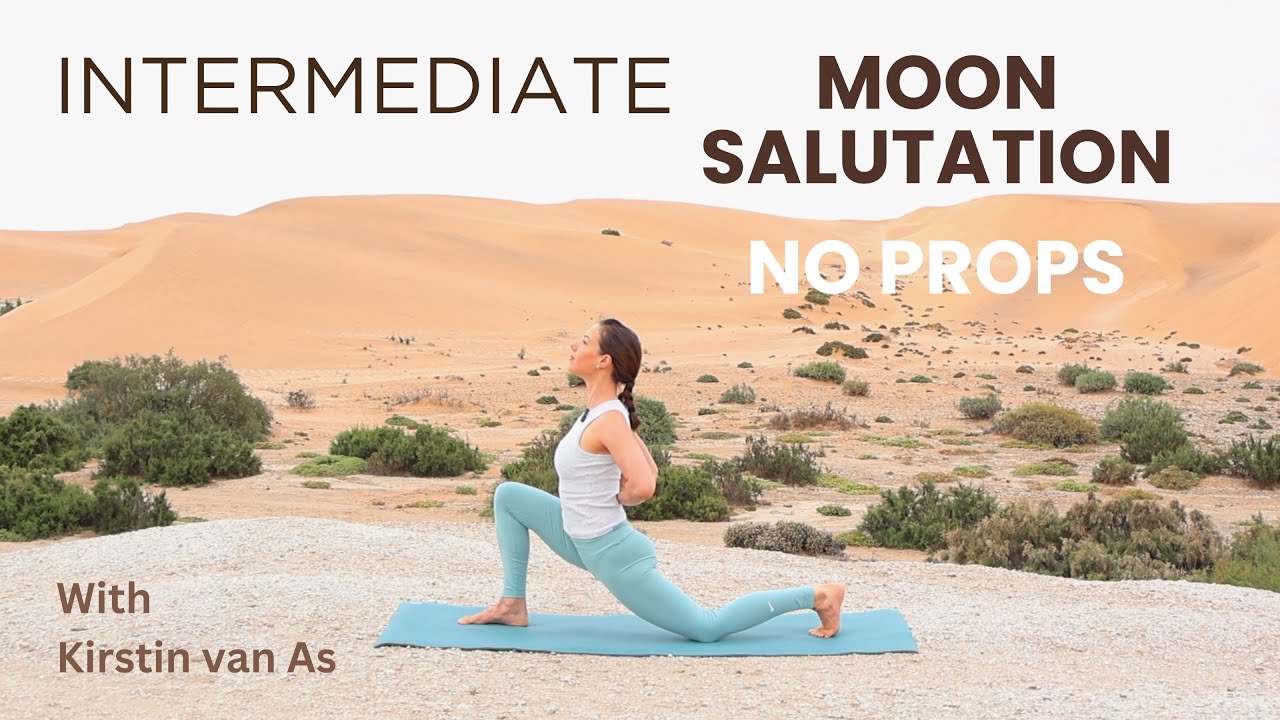 25 Minute Intermediate Moon Salutation Yoga Practice