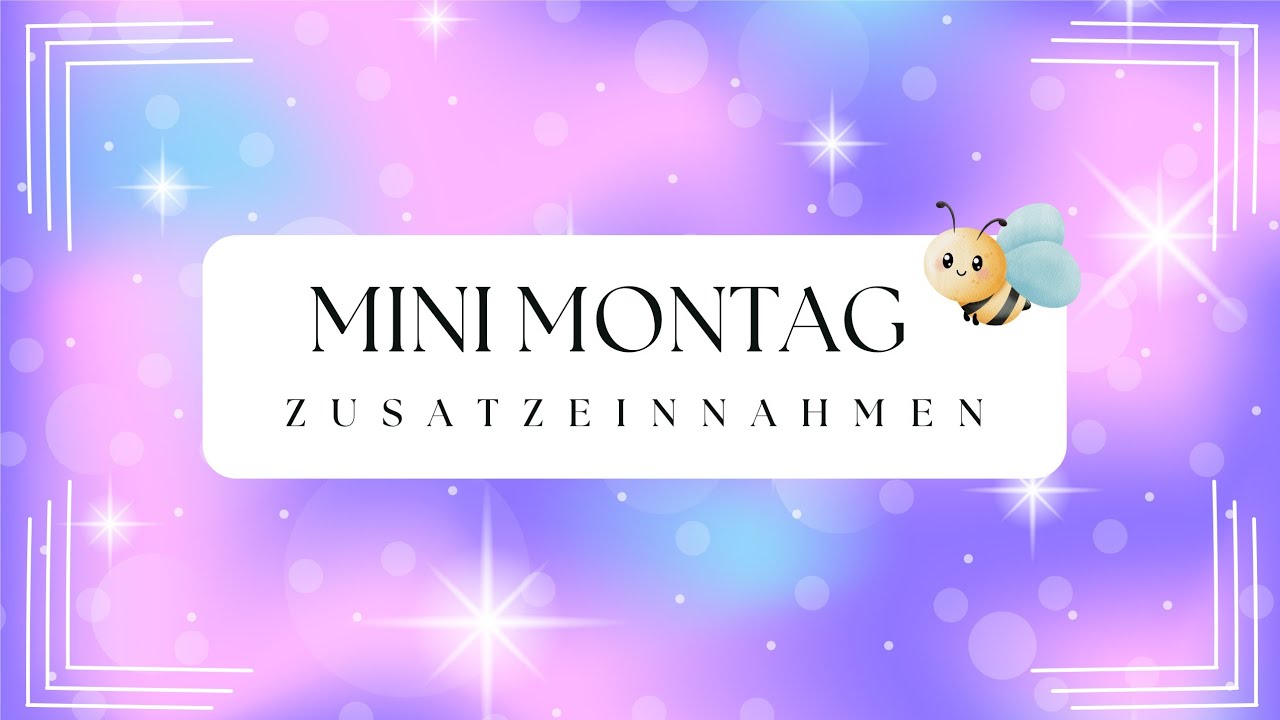 💸🩷 MINI MONTAG 🩷💸 Runde 4 von 52! #sparspiele #budgeting 