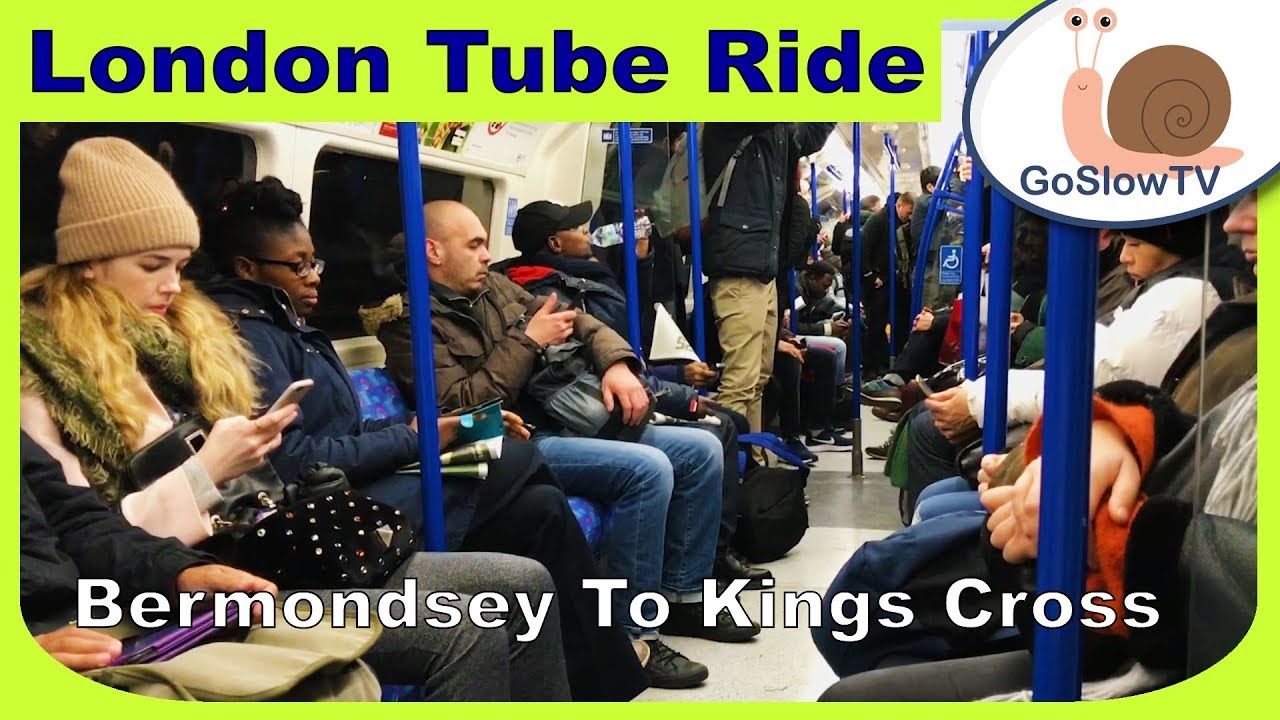 London Underground Tube Ride | Bermondsey To King's Cross | Northern/Jubilee | Slow TV | Episode 62