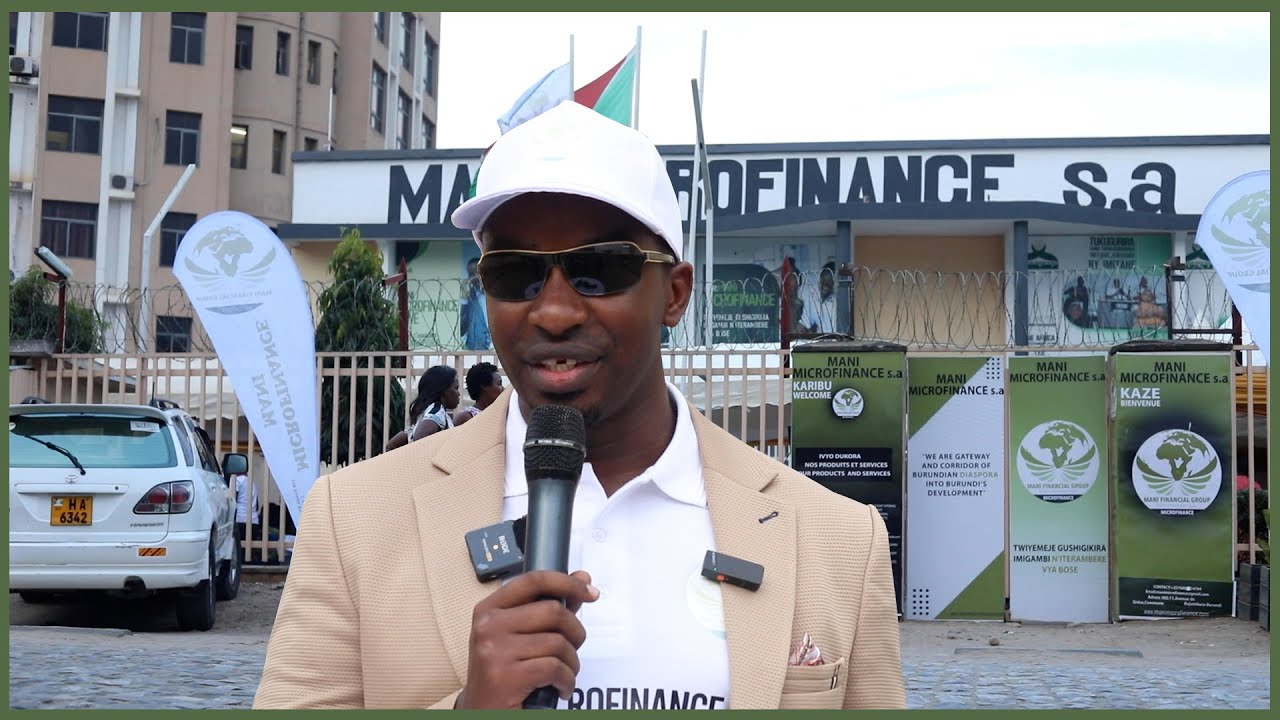 Fablice Manirakiza arikumwe n’aba DIASPORA yuguruye Microfinace yambere mu Burundi 🇧🇮