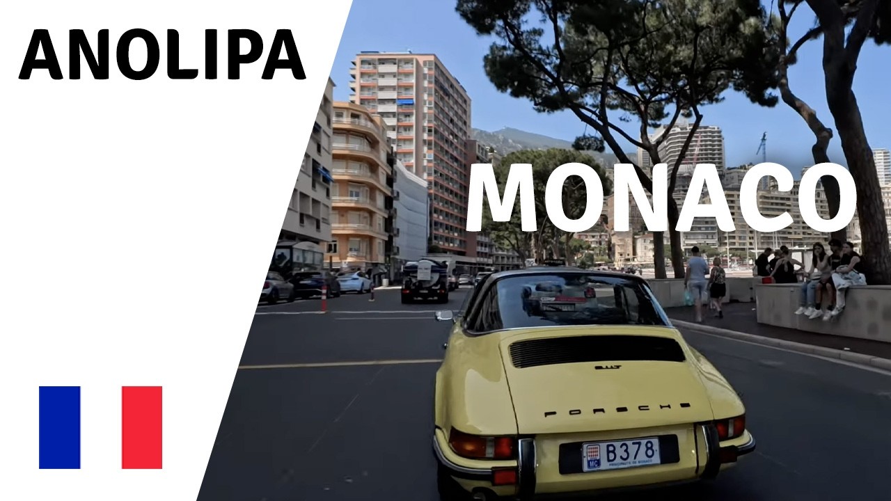 POV Bike Ride | Cap d'Ail – Monaco | Stunning Coastal Road with Original Chillout Music