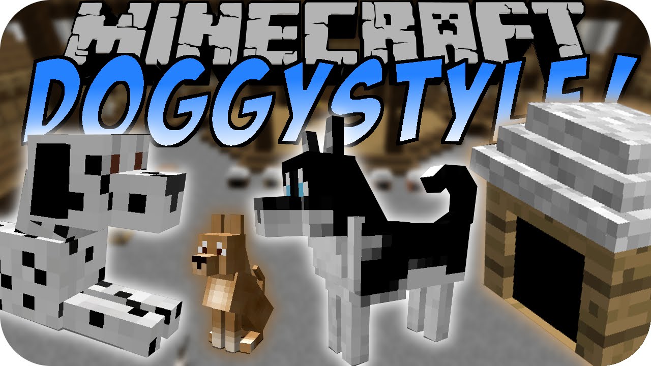 Minecraft DOG MOD (Dalmatiner, Husky, Pudel) [Deutsch]