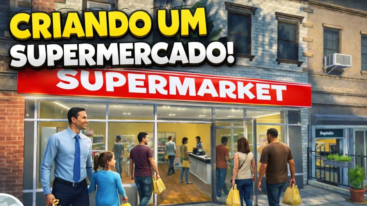 🔥 EXPANDI MEU MERCADINHO E FATUREI MUITO! 😱 | Supermarket Simulator