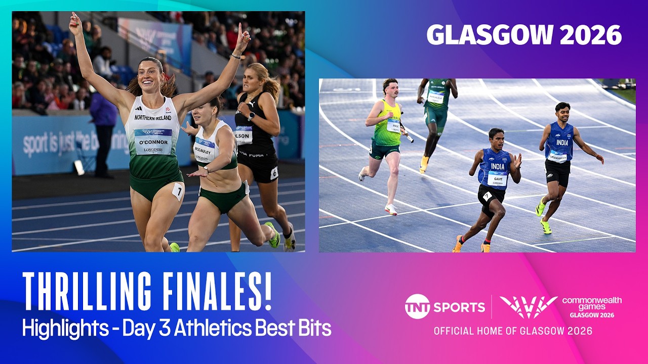 FINALS FEVER 🔥 | Athletics Best Bits Glasgow 2026 Commonwealth Games