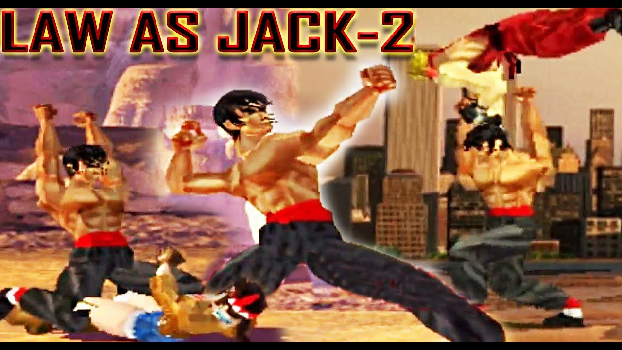 [TAS] Marshall Law With Jack-2's Moves Gameplay - Tekken 2 (Arcade Version) (Requested)
