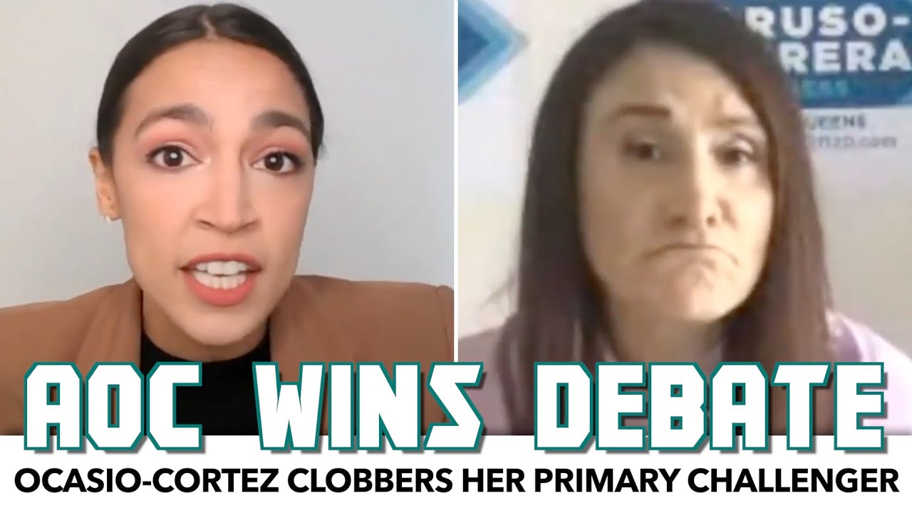 AOC Absolutely Clobbers Her Primary Opponent In Debate