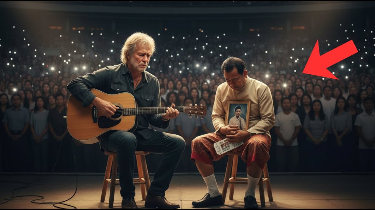 Man Holds Up DESTROYED Ticket at Clapton Concert — What's Written on It STOPS 15,000 People Cold