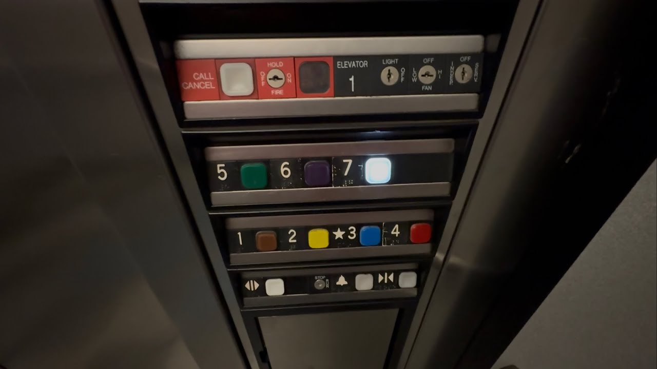 Elevators at Curb Parking Garage Belmont University 