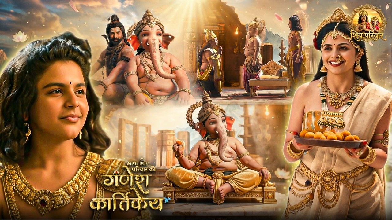 बिना गुड़ के लड्डू क्यों माता पार्वती ने खिलाए गणेश जी को | Ganesh Kartikeya Serial | Full Episode 16