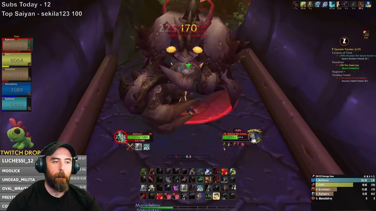 Heroic Slave Pens: Lvl 70 Prot Warrior Tank (ft. Skip Tutorial) - WoW Classic: TBC Anniversary