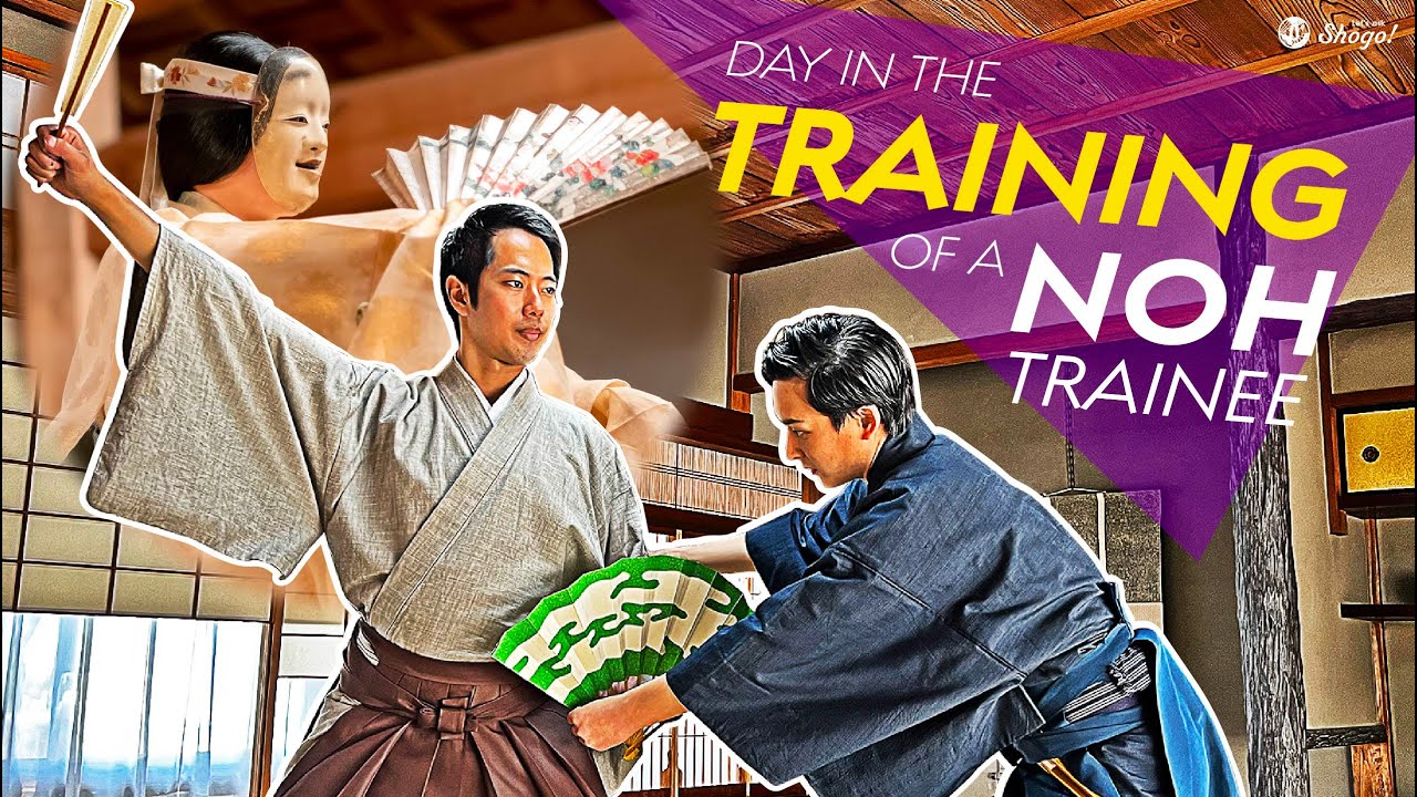 What a Noh Theater Trainee Practices in a Day