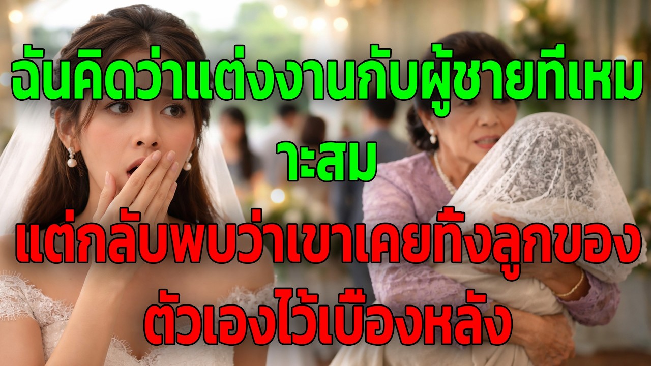 ฉันคิดว่าแต่งงานกับผู้ชายที่เหมาะสม แต่กลับพบว่าเขาเคยทิ้งลูกของตัวเองไว้เบื้องหลัง