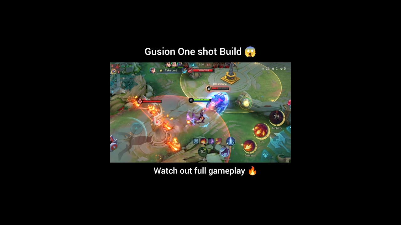 GUSION GLOBAL BUILD 2026 &ndash; ONE-SHOT META?! 🔥