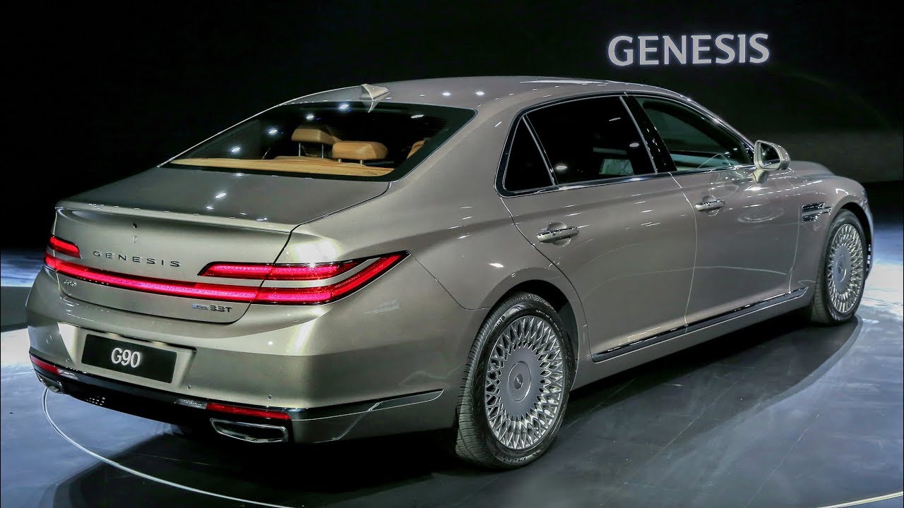 2020 Genesis G90 facelift – luxury sedan