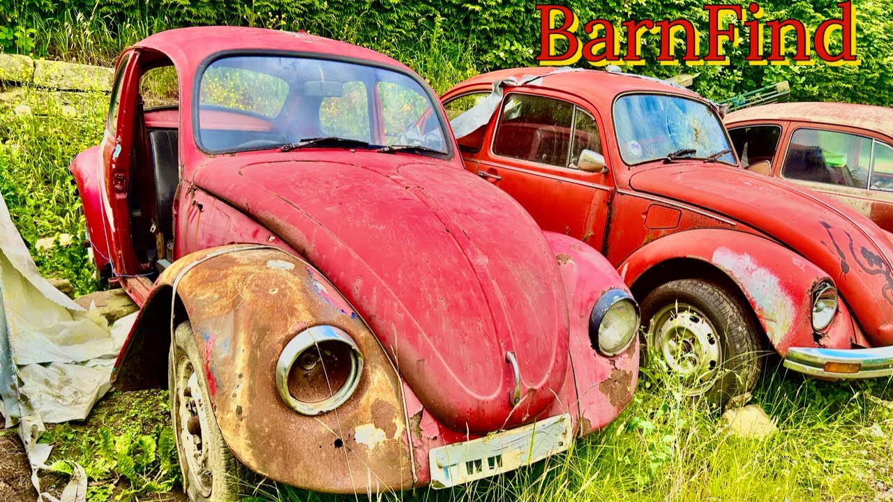 Abandoned VW Beetle First Drive In Over 20 Years! Classic 1970s Will it Run?
