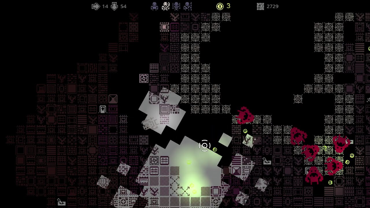 Clearing caves - Grail Dungeon Faller #itchio