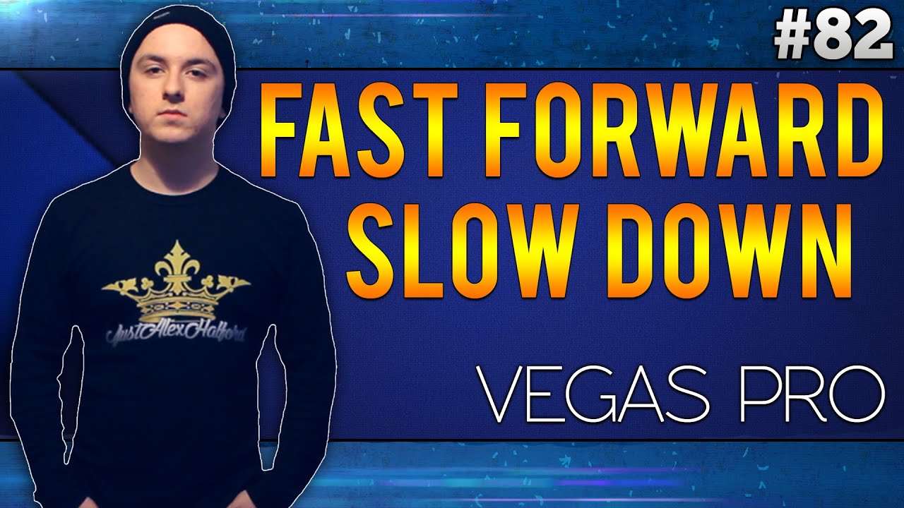 Sony Vegas Pro 13: How to Fast Forward/Slow Down Clips - Tutorial #82