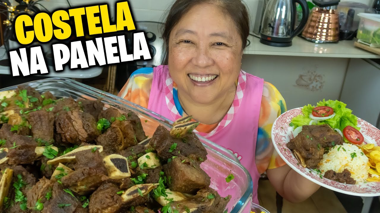 COSTELA DE PANELA - NÃO VAI NA PRESSÃO | Tia do Joinha