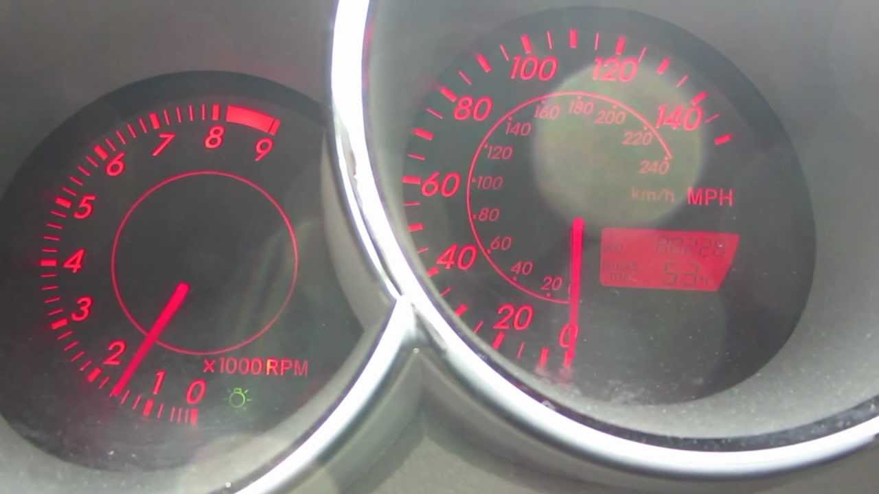0-100 Toyota Matrix XRS 2ZZ-GE