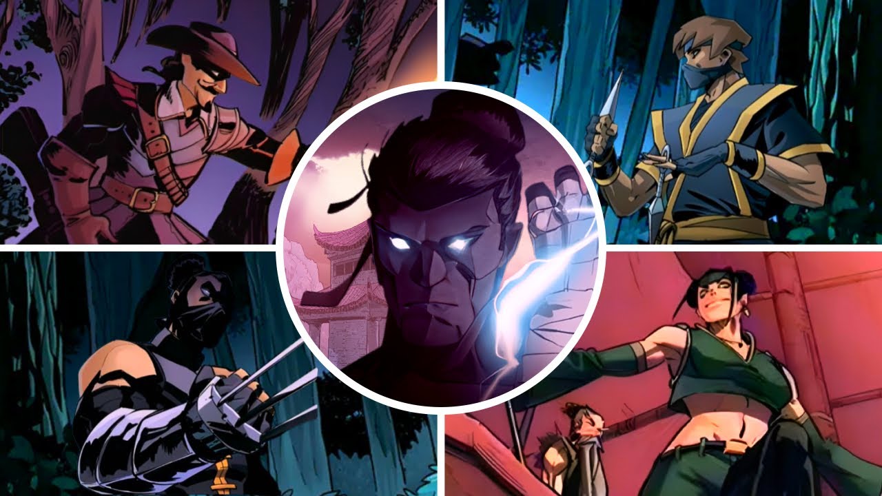 Shadow Fight: Shades - All Bosses + Dialogues/Comics Scene (Full Story Act I - Act IV)