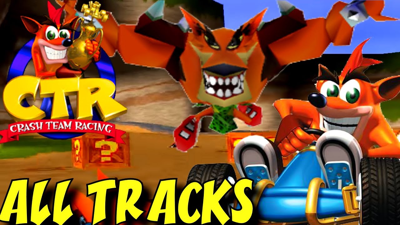 Crash Team Racing - All Tracks