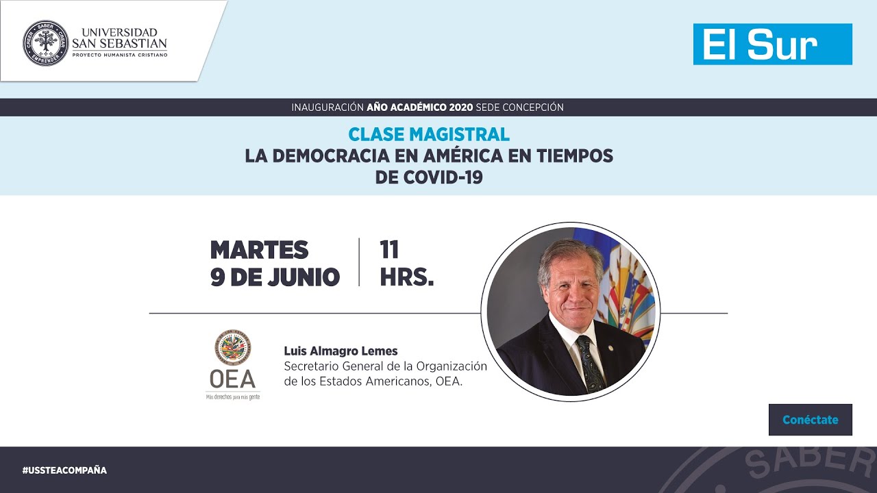 Clase Magistral: La democracia en América en tiempos de covid-19
