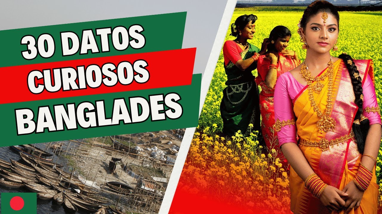 SUPERPOBLADO  y  CONTAMINADO,  así es BANGLADESH,  conoce sus DATOS más INTERESANTES.