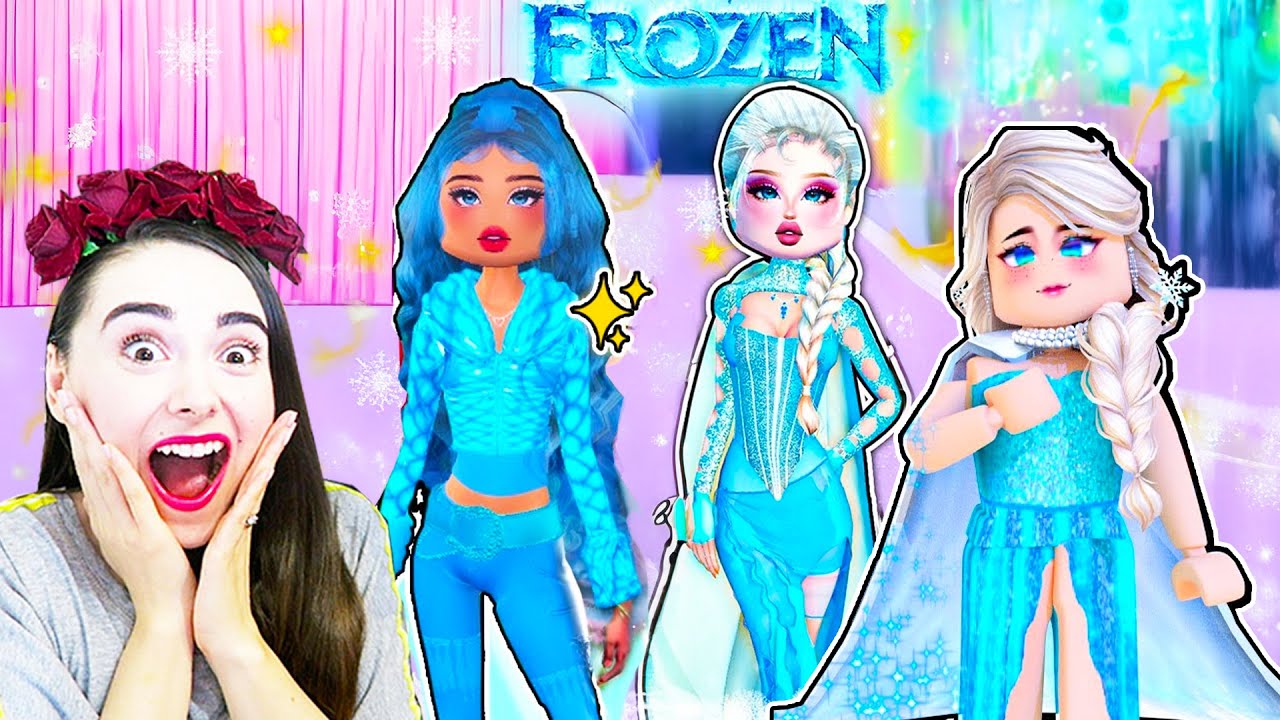 DOAR ELSA In DRESS To IMPRESS !
