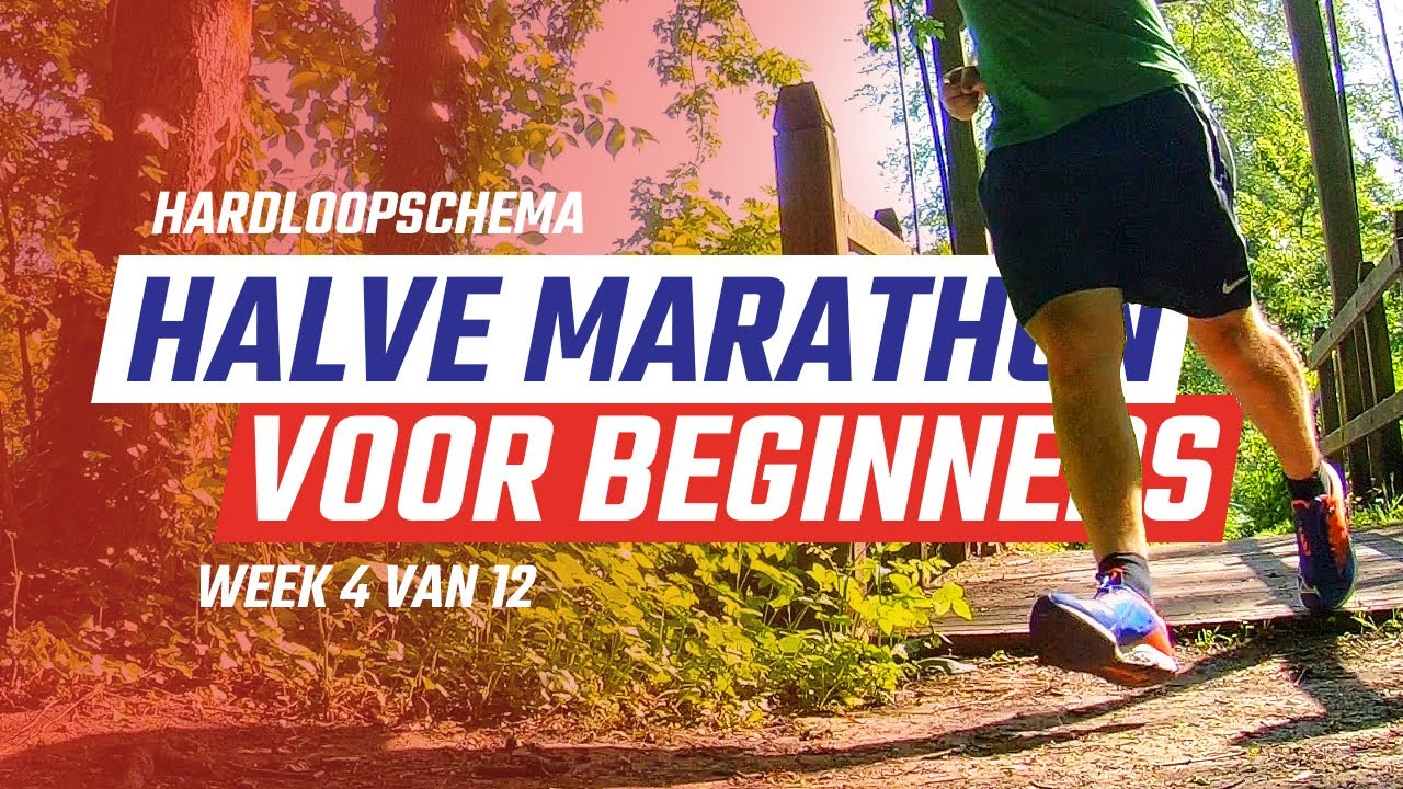 Hardloopschema halve marathon - Week 4 / 12 - Geniet van je rust tijdens de rustweek