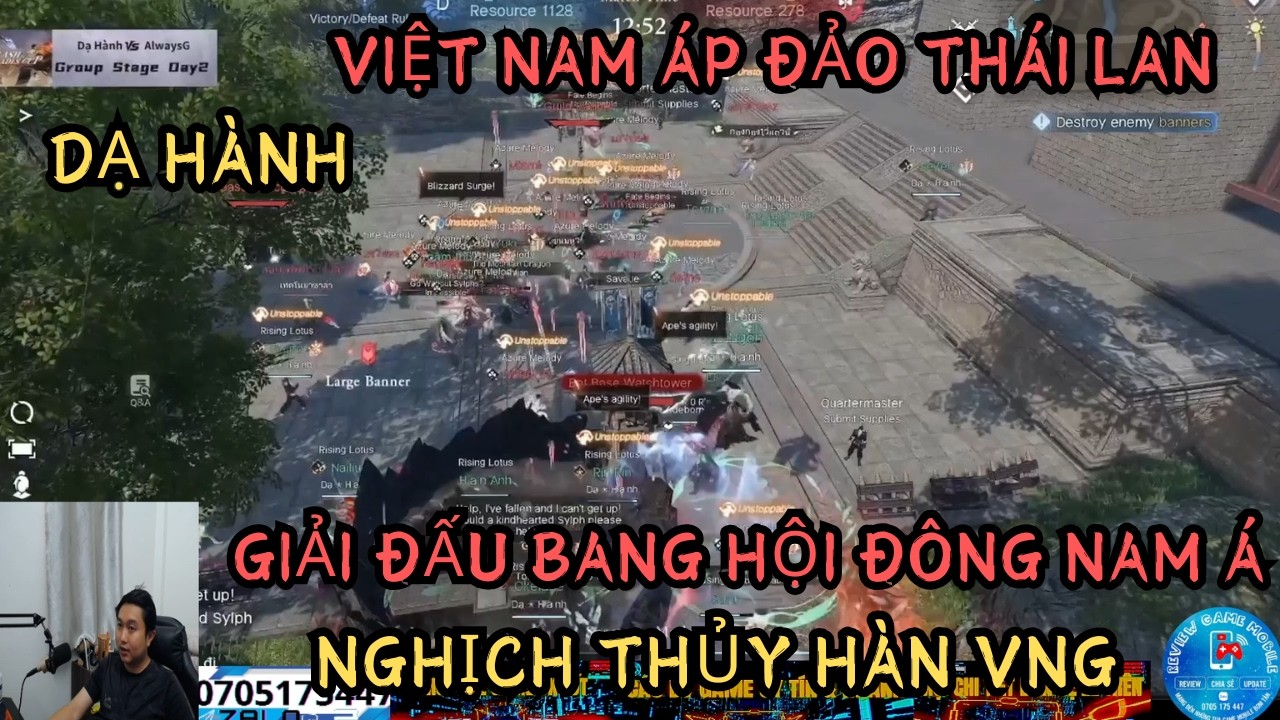NGHỊCH THỦY HÀN VNG: VIỆT NAM ÁP ĐẢO THÁI LAN - DẠ HÀNH THẲNG TIẾN VÀO VÒNG TRONG