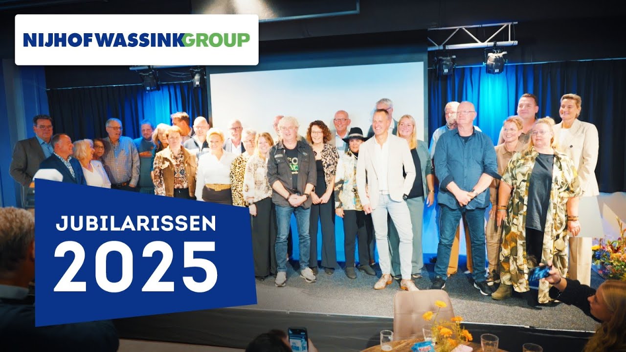 Jubilarissenreceptie 🎉  Oktober 2025 | Nijhof-Wassink Group |