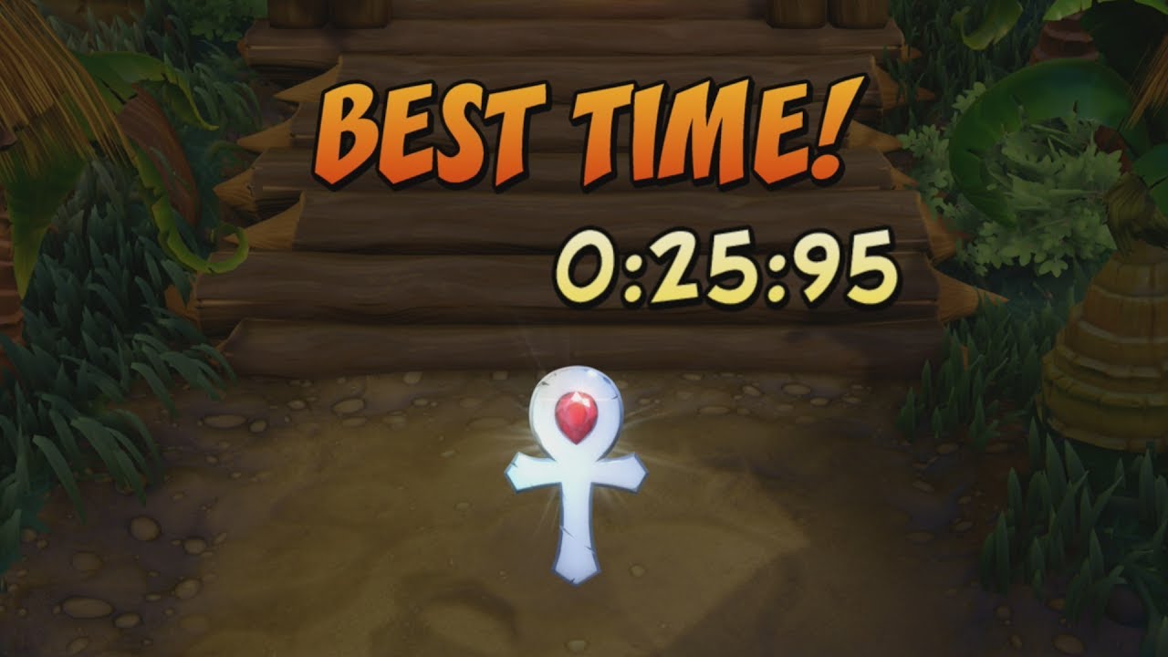 Crash Bandicoot 1 (PS4) -  All Gold/Platinum Time Trial Relics (Practice Makes Perfect Trophy Guide)