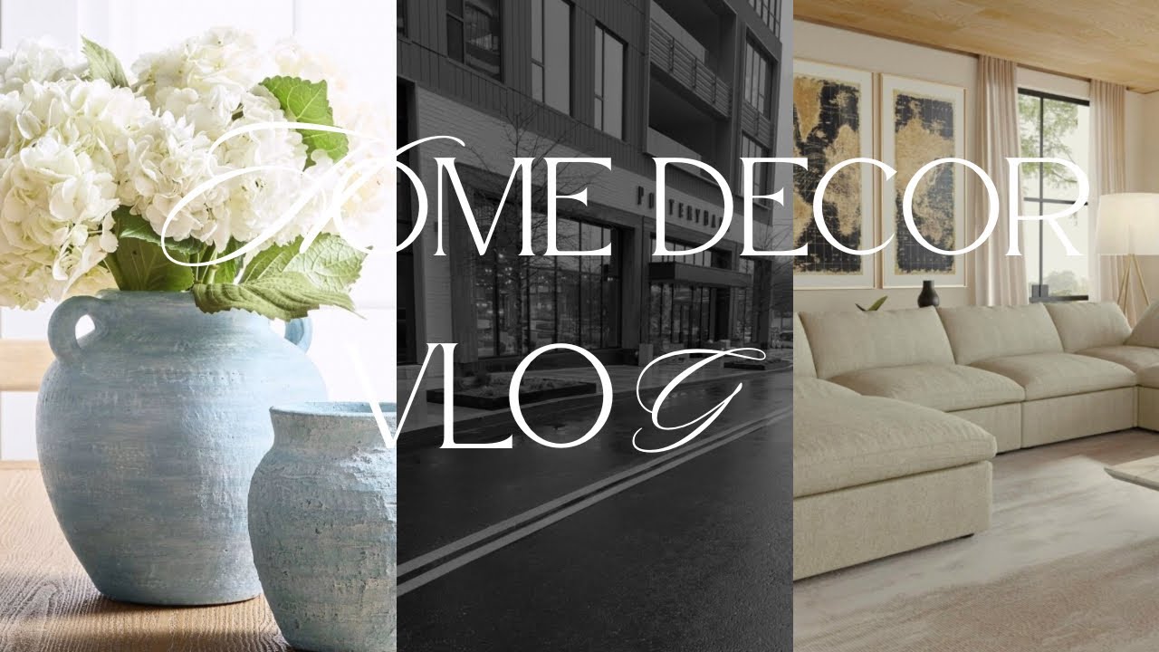 VLOG | House to Home Series | Shop with Me | Home Decor Haul