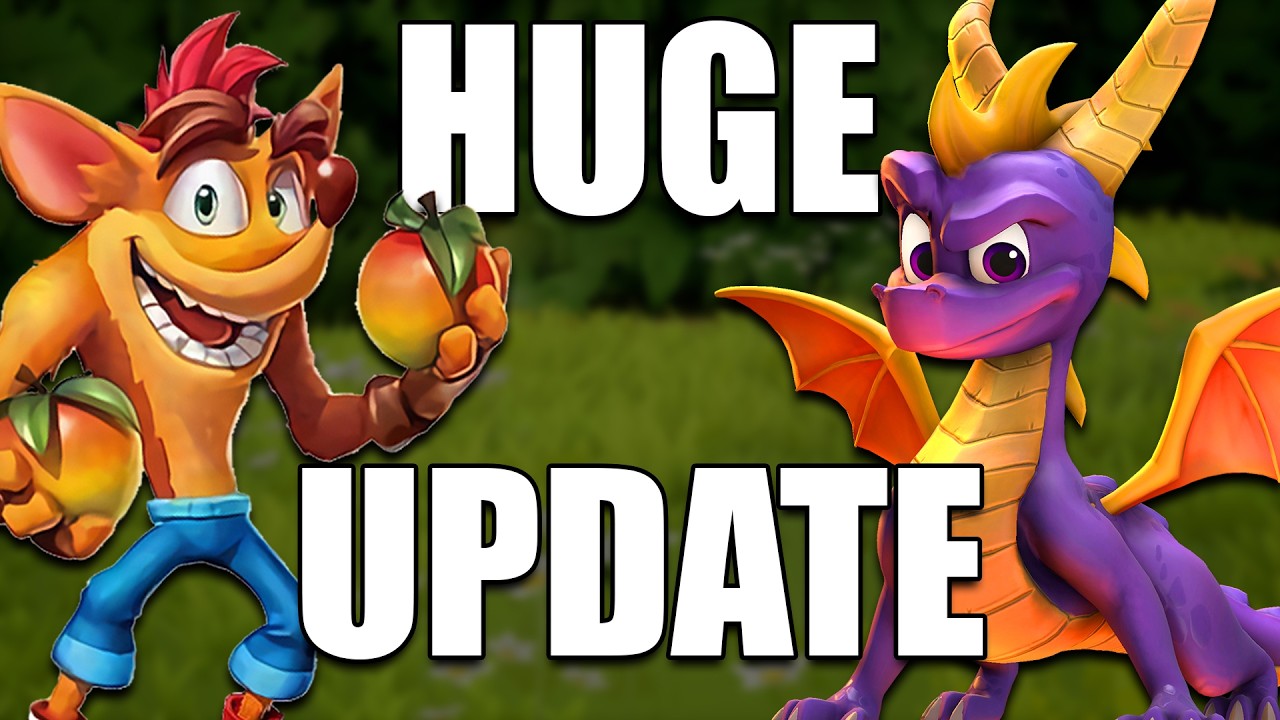 Spyro 4, Crash 5, CTR 2, and Project Coffee?! - HUGE UPDATE