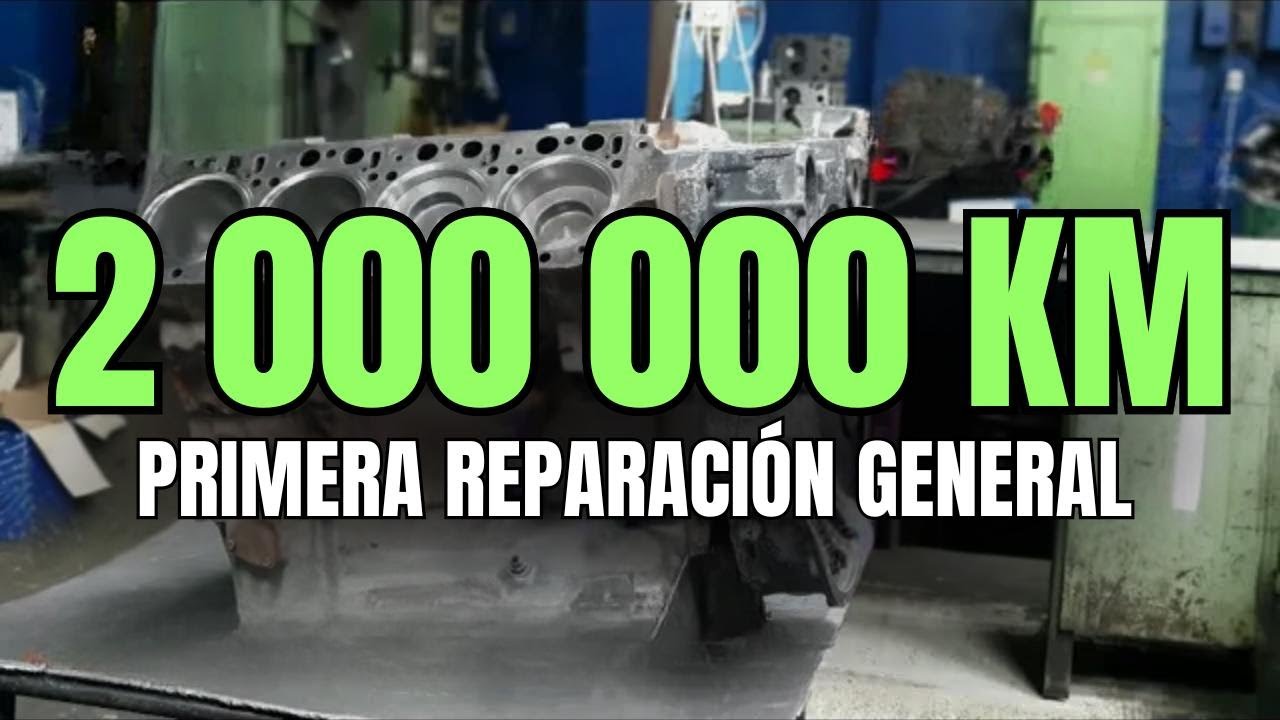 ¿Qué pasa con el motor después de 2 millones de km?