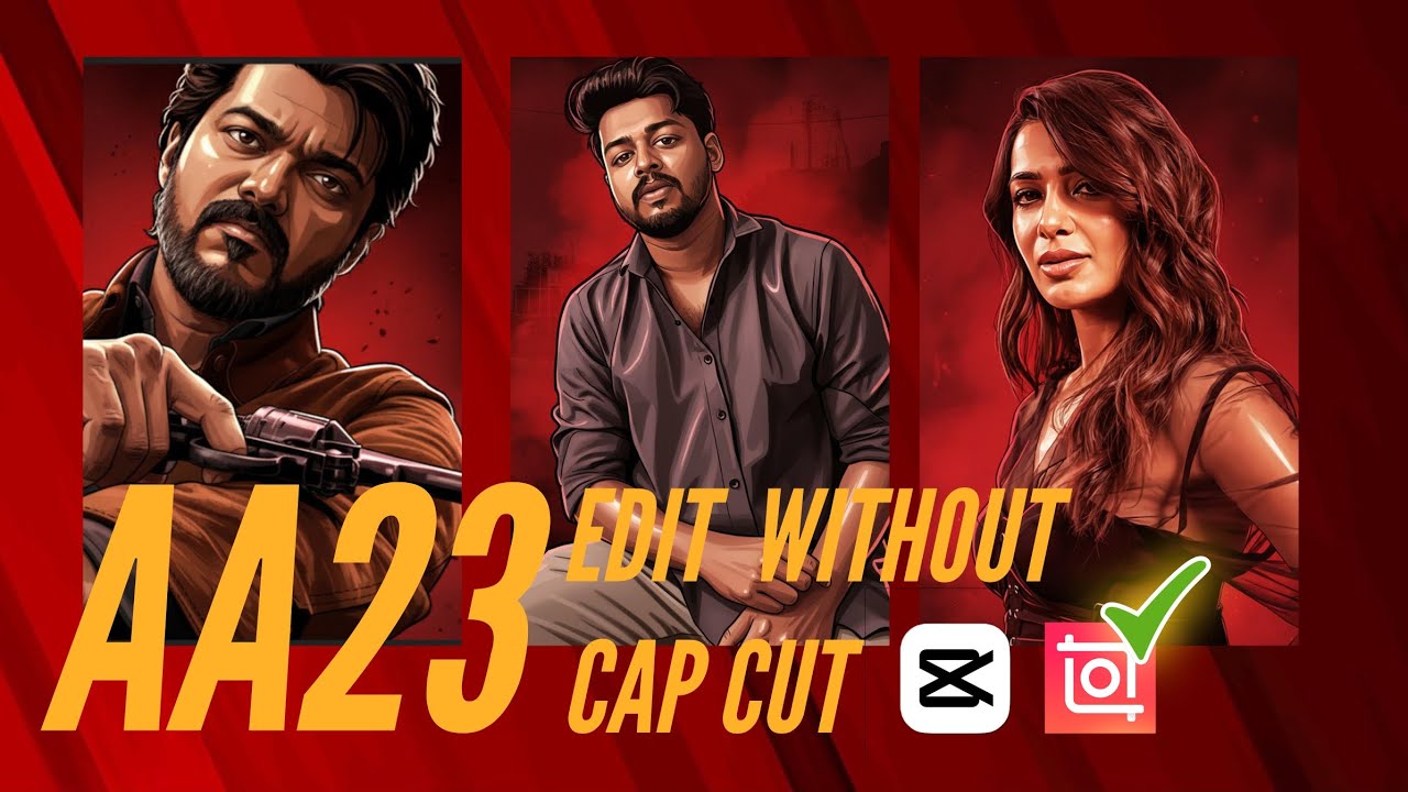 AA23 Trending Edit Tutorial Without Capcut  